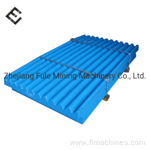 High Manganese Steel Casting Jaw Liner Plate